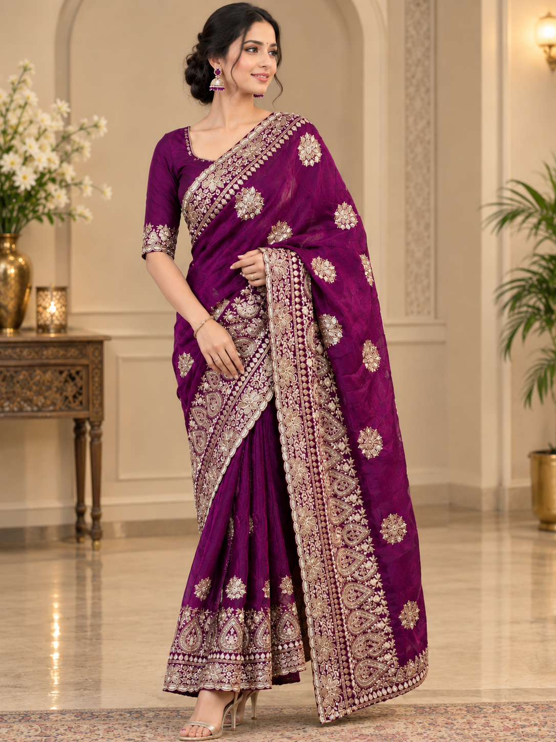 ITS INDIAN LUXURY SARRI