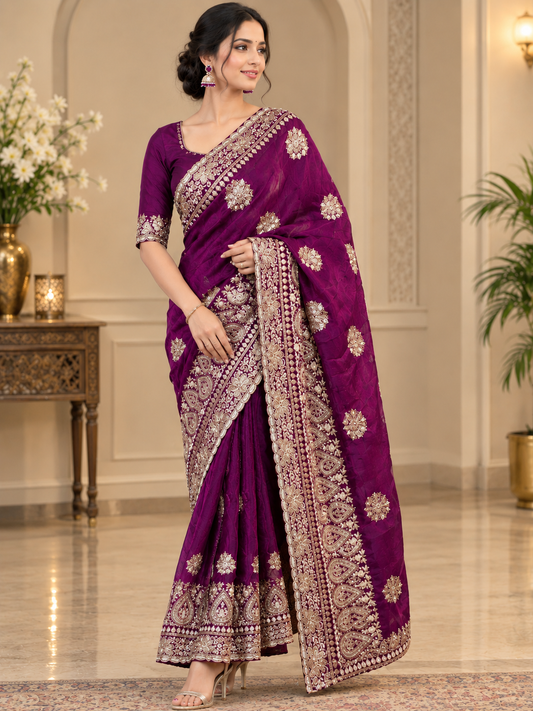 ITS INDIAN LUXURY SARRI